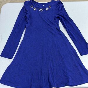 Girl’s blue dress sz L (10-12)